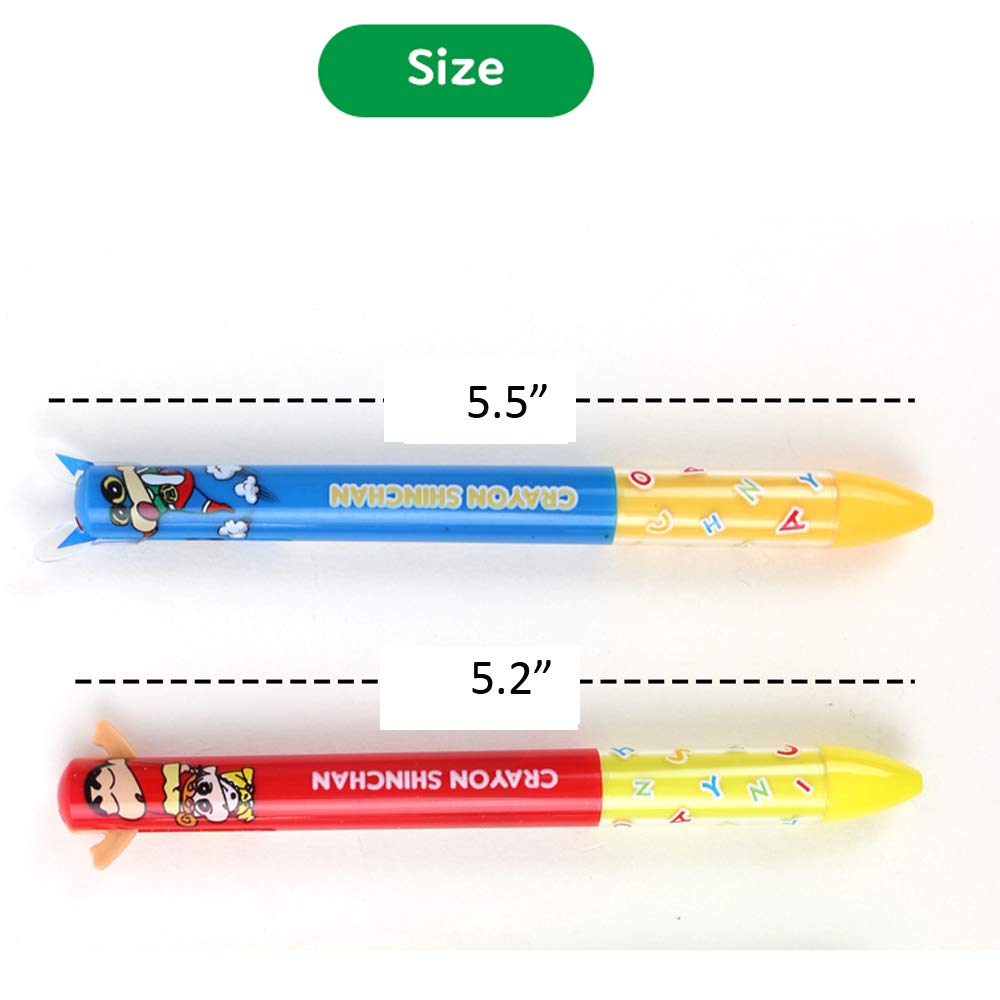 Pen☆chan‼︎ Crayon Shin-chan Design BallPoint Pen 0.7mm Find Point Pen Set of
